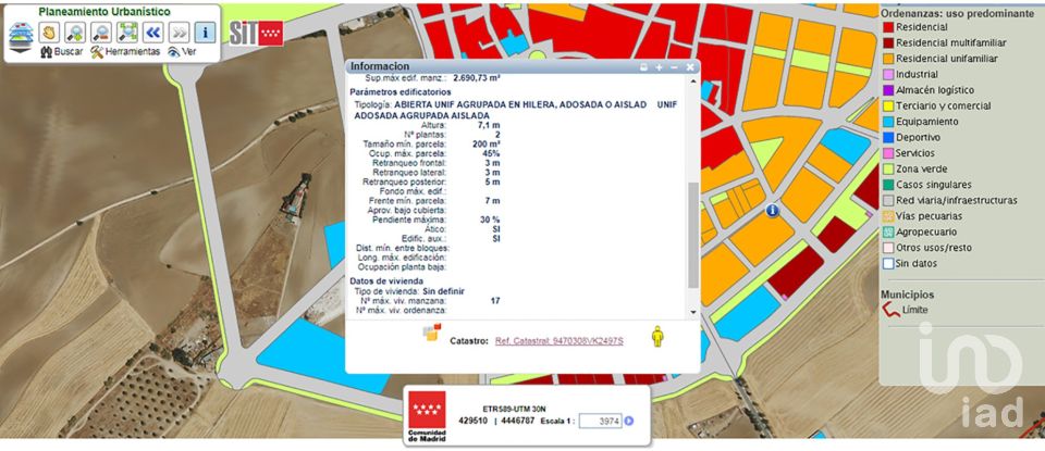 Terra de 228 m² a Casarrubuelos (28977)