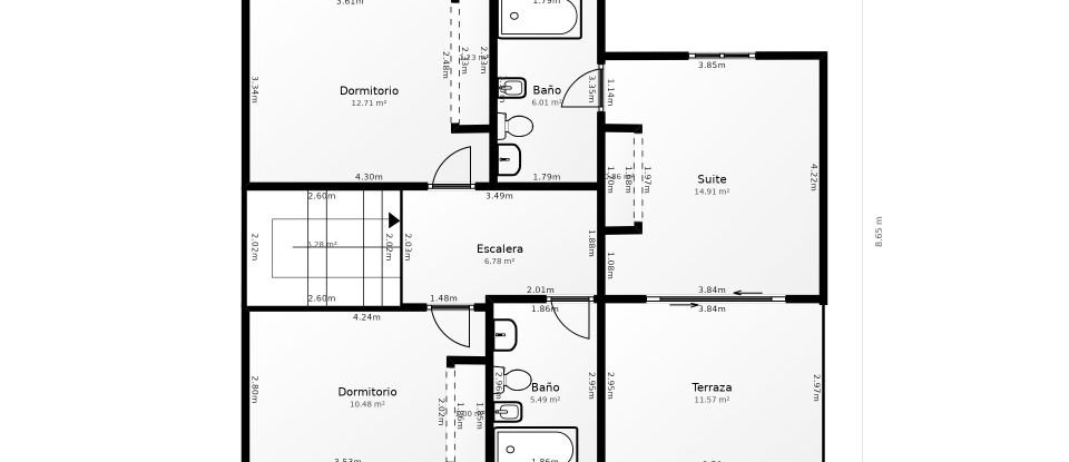 Casa 4 habitaciones de 285 m² en Vallirana (08759)