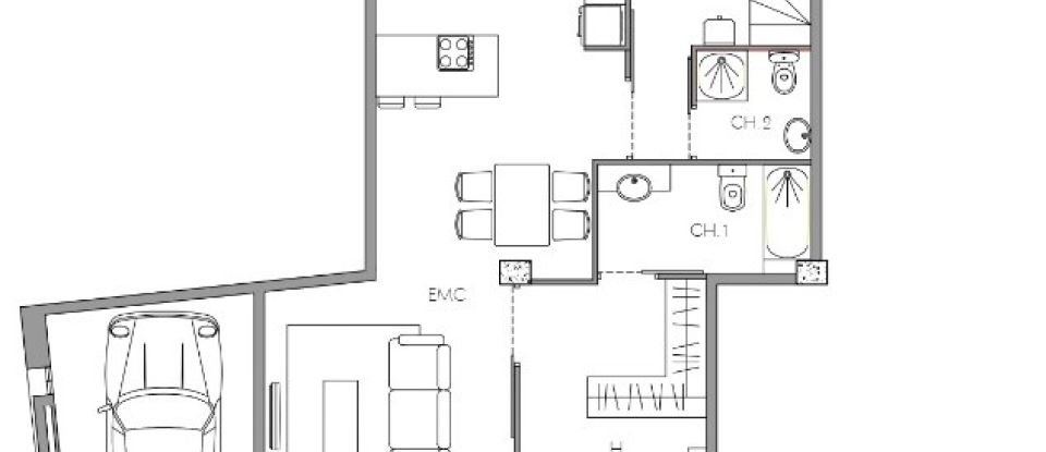 Apartment 2 bedrooms of 82 m² in Vilanova i la Geltrú (08800)