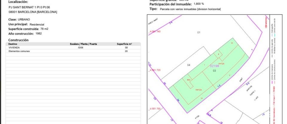 Botiga / Local comercial de 78 m² a Barcelona (08001)