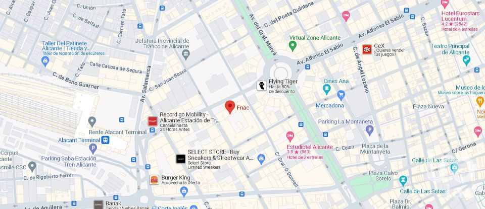 Boutique/Local commercial de 68 m² à Alicante/Alacant (03003)