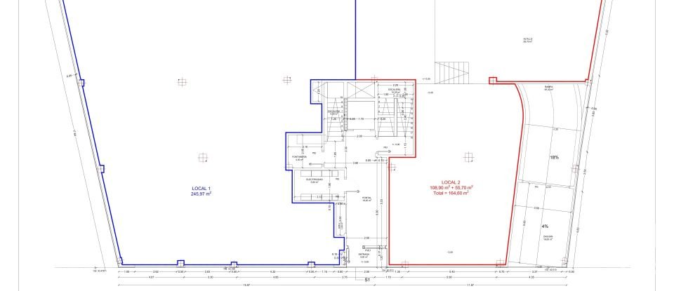 Boutique/Local commercial de 164 m² à Pontevedra (36003)