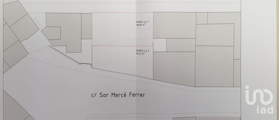 Land of 201 m² in L'Espluga de Francoli (43440)