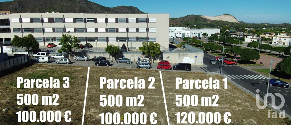 Terreno de 1.500 m² en Pego (03780)