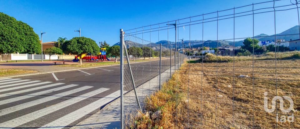 Terreno de 1.500 m² en Pego (03780)