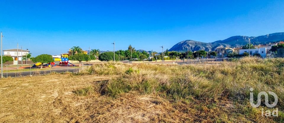 Terreno de 1.500 m² en Pego (03780)