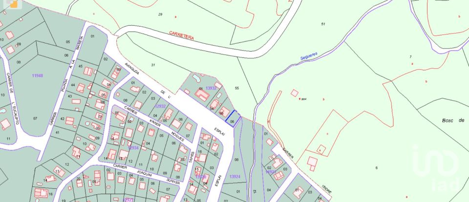 Terreno de 274 m² en La Bisbal del Penedès (43717)