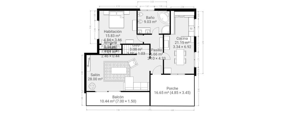 Châlet 3 chambres de 273 m² à Samieira (36992)