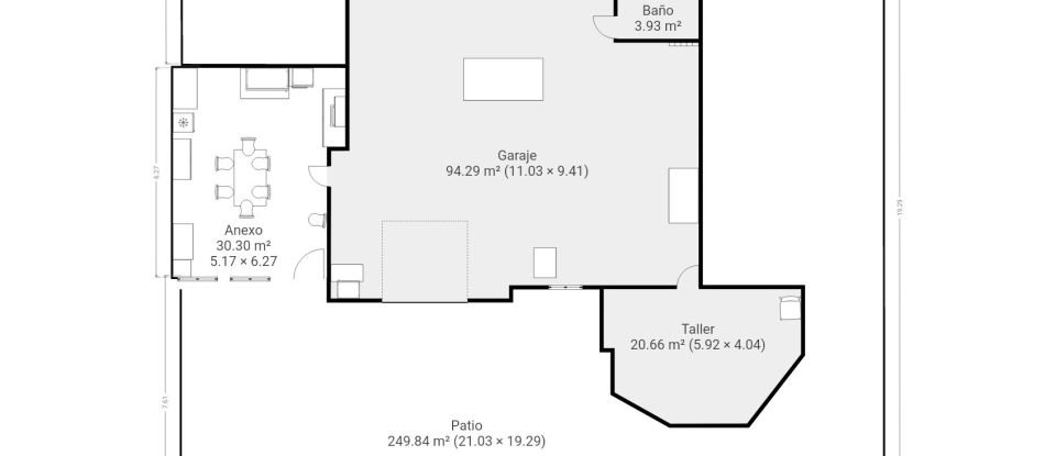 Châlet 3 chambres de 273 m² à Samieira (36992)