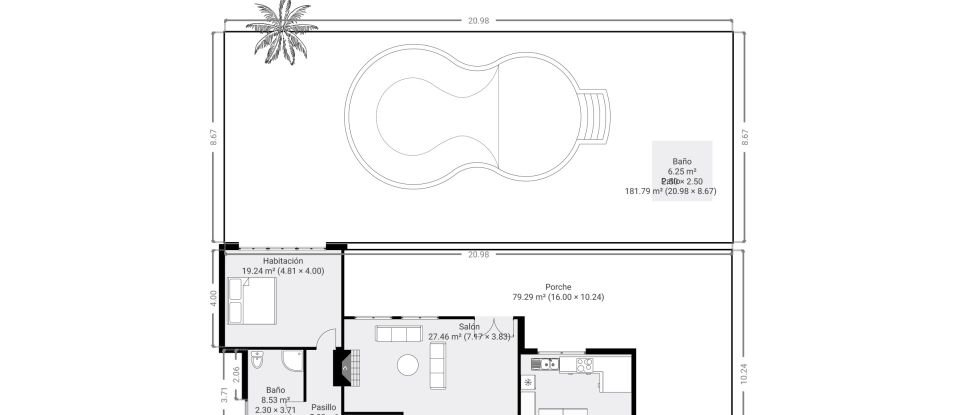 Gîte 5 chambres de 314 m² à Xabia/Javea (03730)