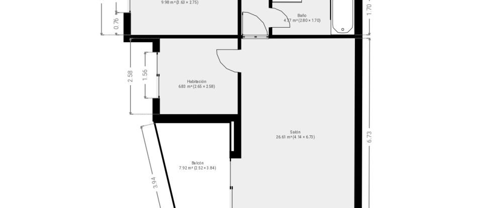 Pis 3 habitacions de 91 m² a Ripollet (08291)