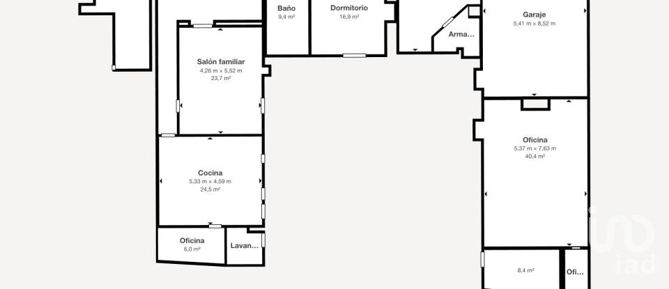 Casa 3 habitacions de 400 m² a Lora de Estepa (41564)