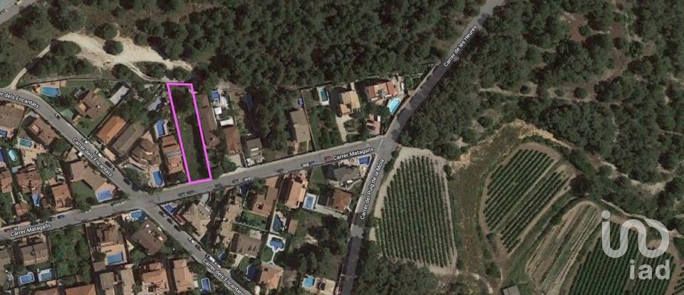 Land of 746 m² in Mas d'en Serra (08812)