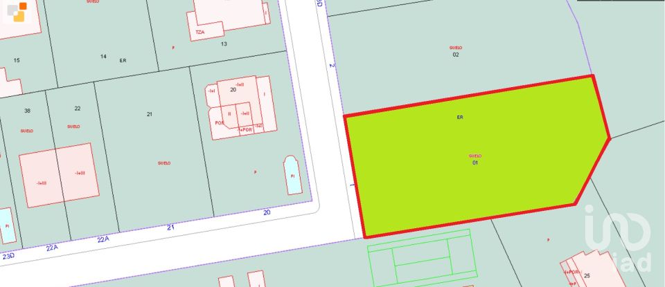 Terra de 1.562 m² a Carbajal de La Legua (24196)