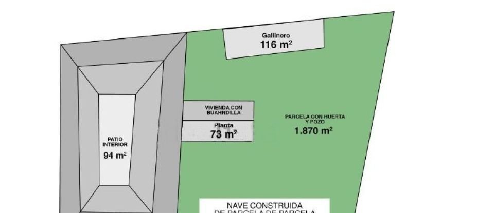 Casa 3 habitaciones de 637 m² en Riego de la Vega (24794)