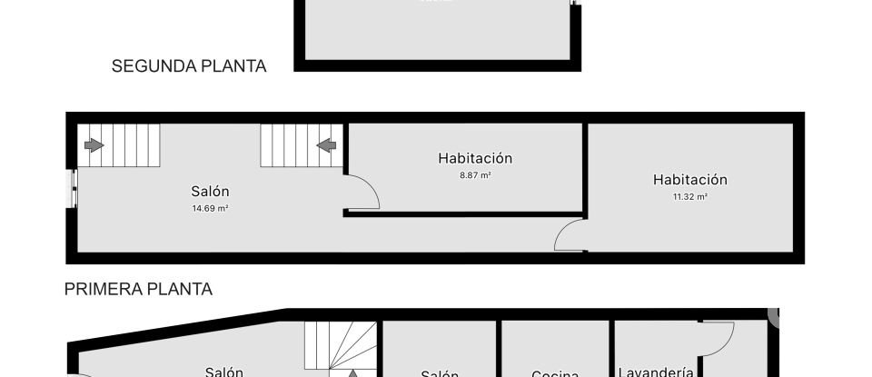 Casa de pueblo 3 habitaciones de 90 m² en Ontinyent (46870)