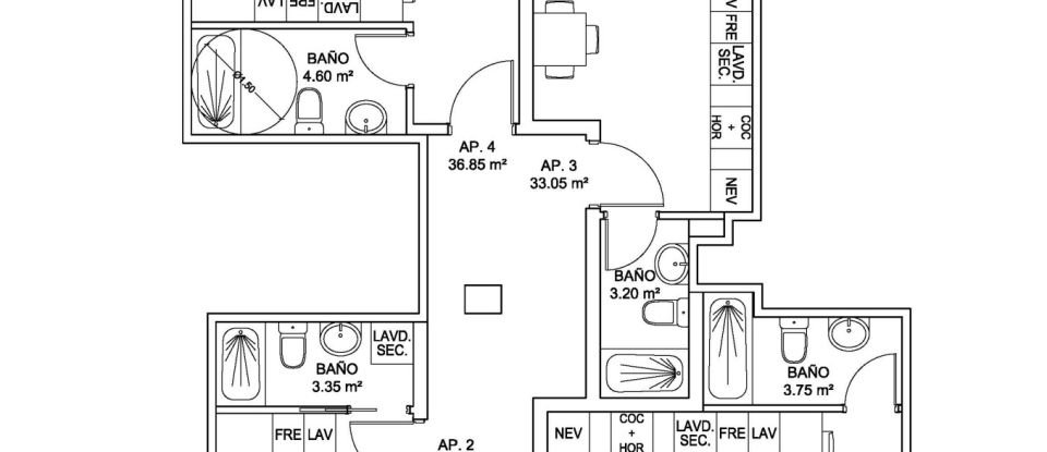 Apartment 0 bedrooms of 190 m² in Pontecesures (36640)