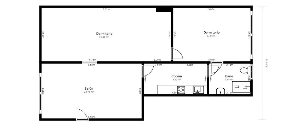 Boutique/Local commercial de 65 m² à Barcelona (08019)