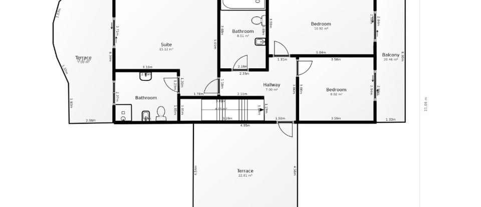 Gîte 4 chambres de 200 m² à Segur de Calafell (43882)