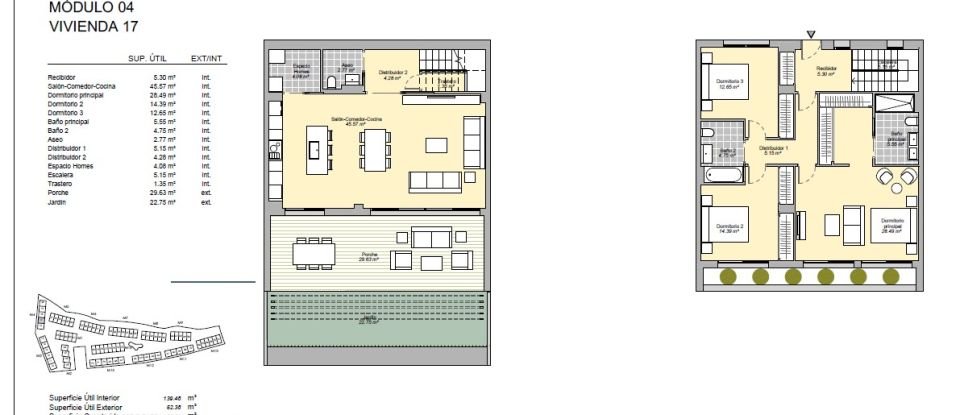 Appartement 3 chambres de 140 m² à Mijas (29649)