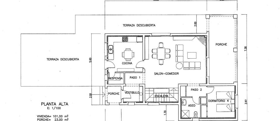 Casa 4 habitacions de 313 m² a Pego (03780)