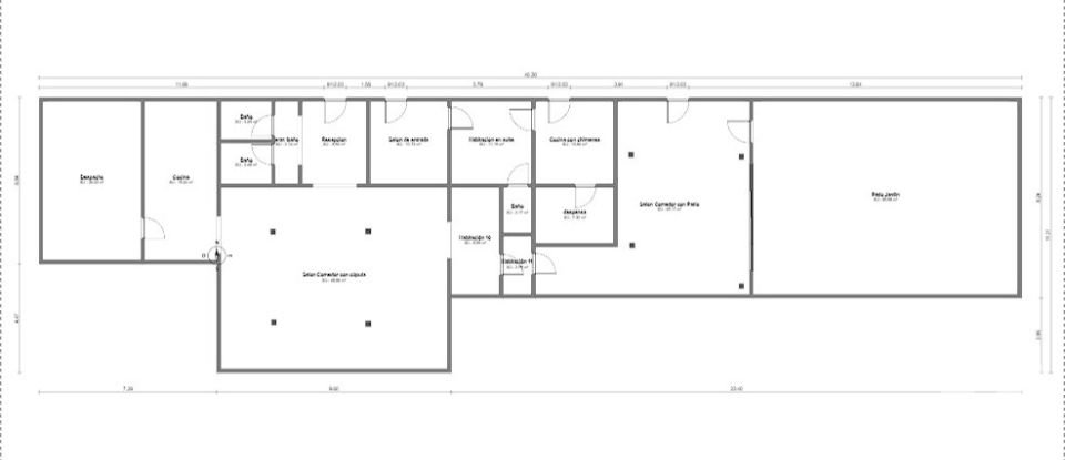 Surface diverse 8 chambres de 426 m² à Láujar de Andarax (04470)