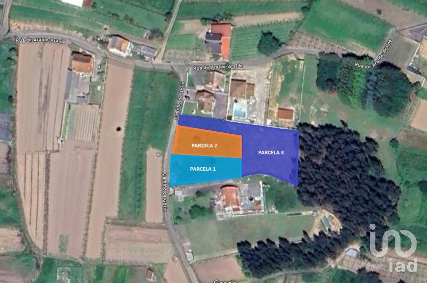 Terra de 1.047 m² a Caleiro (36629)