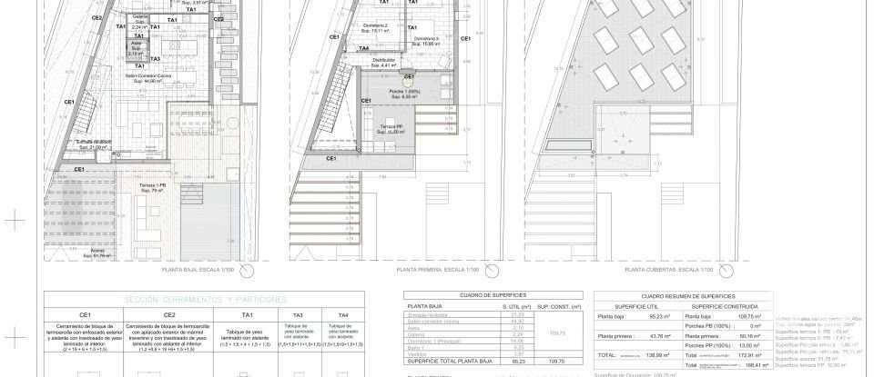 Chalet 3 habitaciones de 172 m² en El Verger (03770)