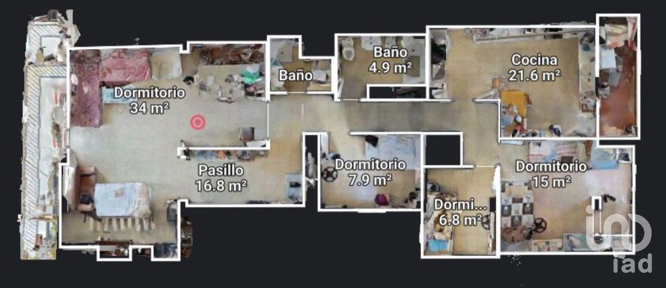 Pis 4 habitacions de 122 m² a Cocentaina (03820)