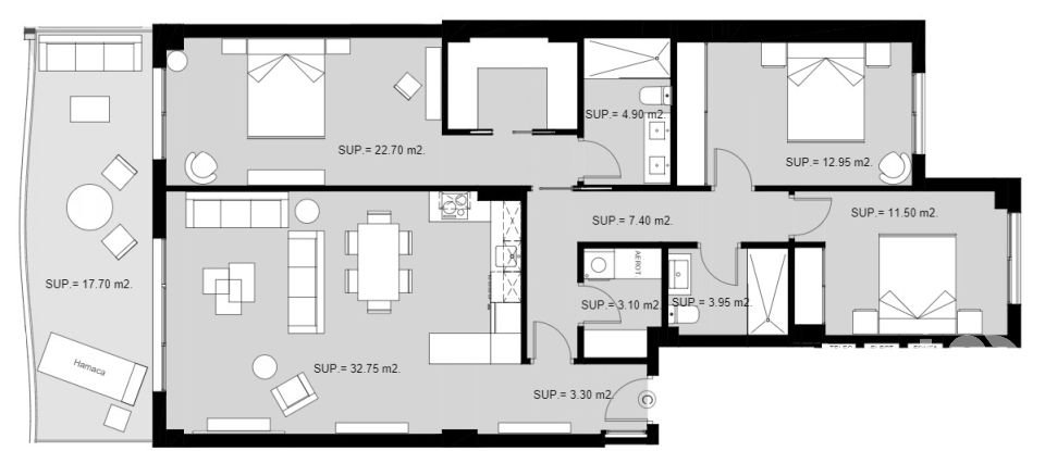 Apartment 3 bedrooms of 111 m² in Mijas (29649)