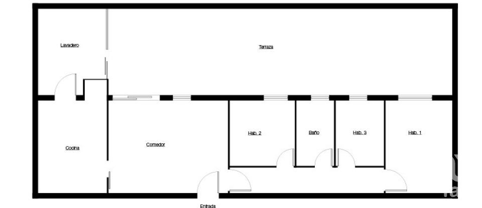 Pis 3 habitacions de 92 m² a Terrassa (08225)