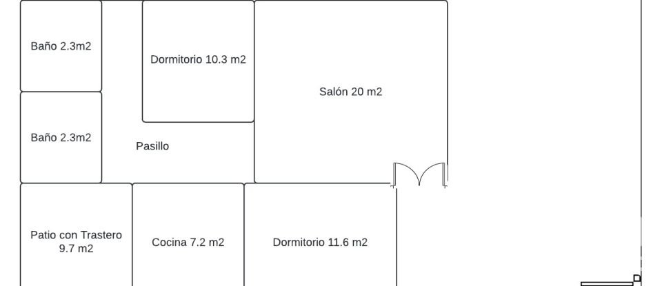 Xalet 3 habitacions de 115 m² a Torre de La Horadada (03191)