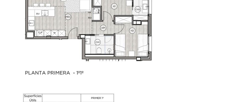 Apartment 2 bedrooms of 74 m² in Vilanova i la Geltrú (08800)