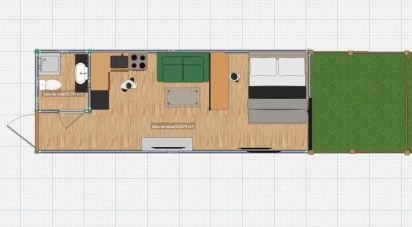 Pis 1 habitació de 34 m² a Taco (38108)