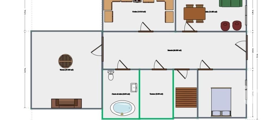 Casa 6 habitaciones de 322 m² en Fleix (03791)