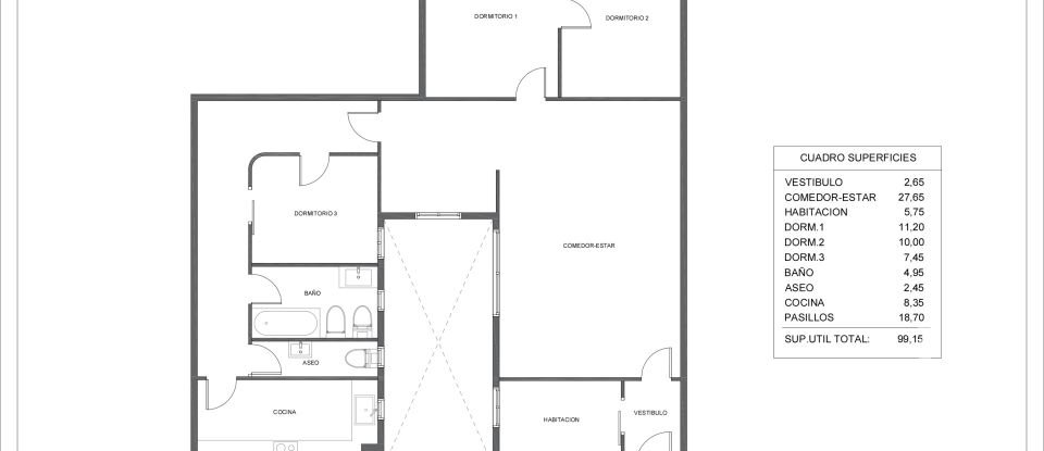 Pis 4 habitacions de 100 m² a Barcelona (08009)