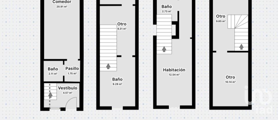 Casa de pueblo 3 habitaciones de 111 m² en Castell de Castells (03793)