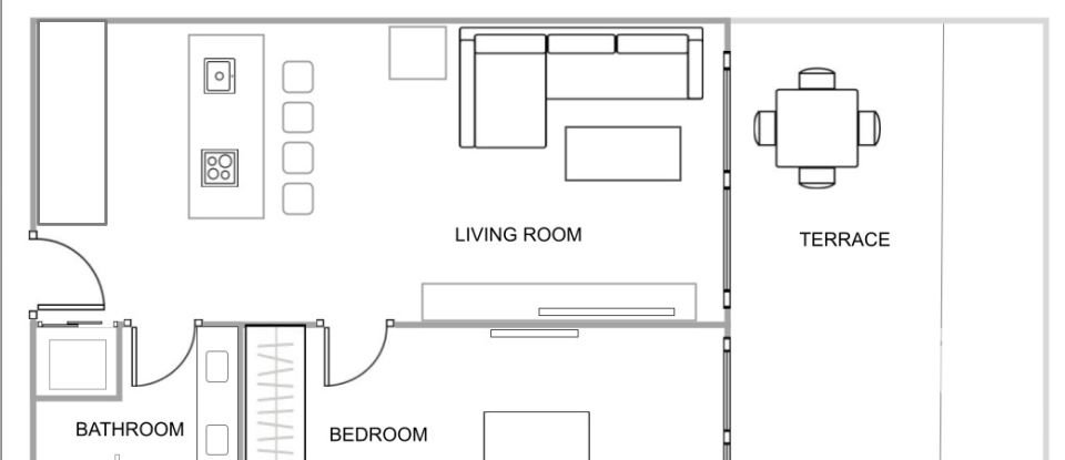 Pis 1 habitació de 82 m² a Fañabe (38679)