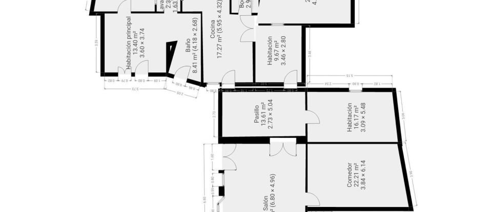 Casa 4 habitaciones de 313 m² en Villacañas (45860)