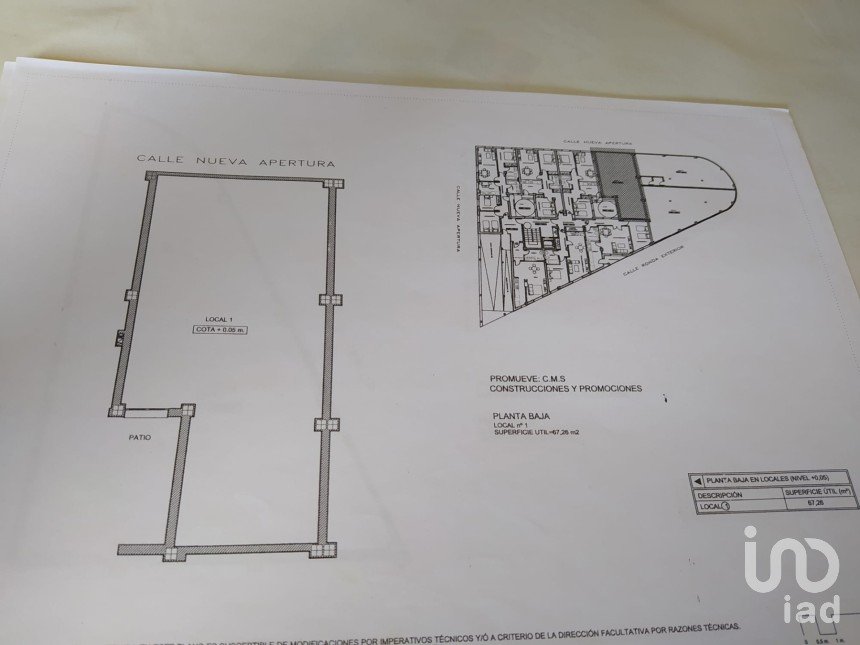 Botiga / Local comercial de 71 m² a Castellanos de Moriscos (37439)