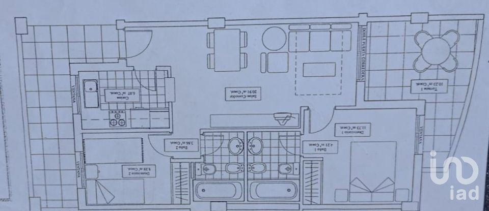 Pis 2 habitacions de 64 m² a Oropesa/Oropesa del Mar (12594)