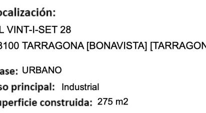 Taller de 275 m² a Bonavista (43100)