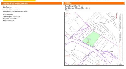 Terrain de 14 898 m² à Benazolve (24233)