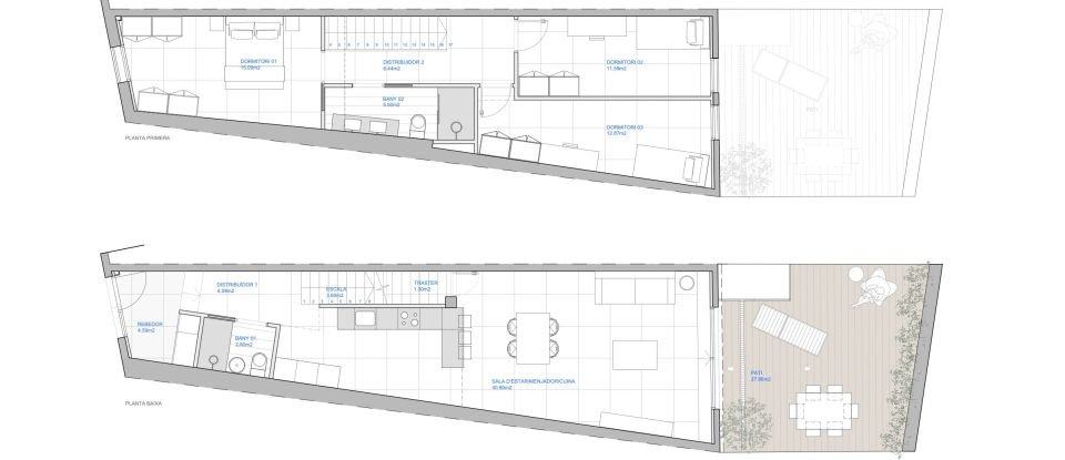 Maison 3 chambres de 120 m² à Vilanova i la Geltrú (08800)