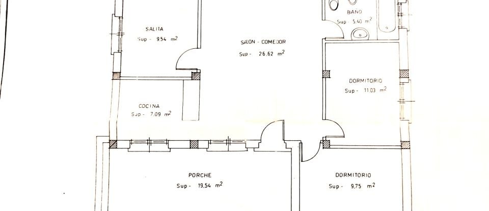 Casa de camp 3 habitacions de 102 m² a Tarifa (11380)