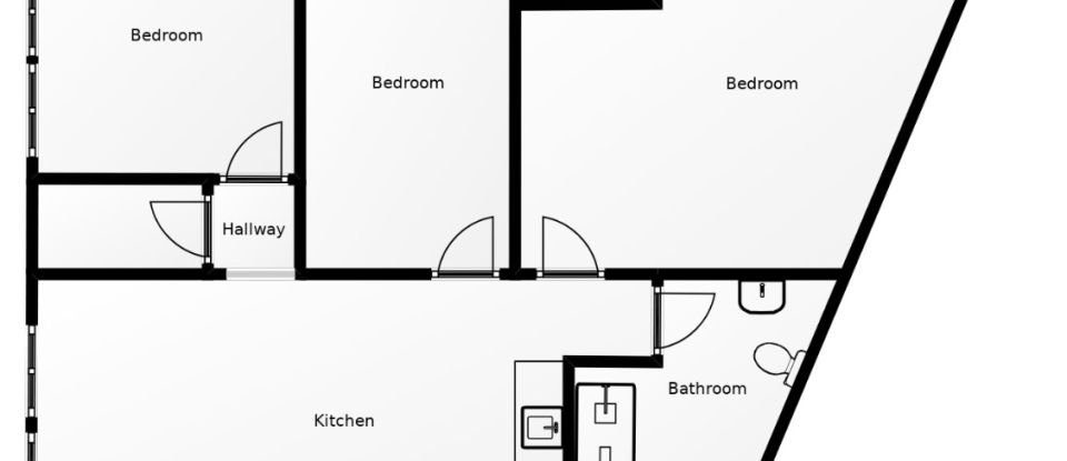 Pis 3 habitacions de 75 m² a Cubelles (08880)