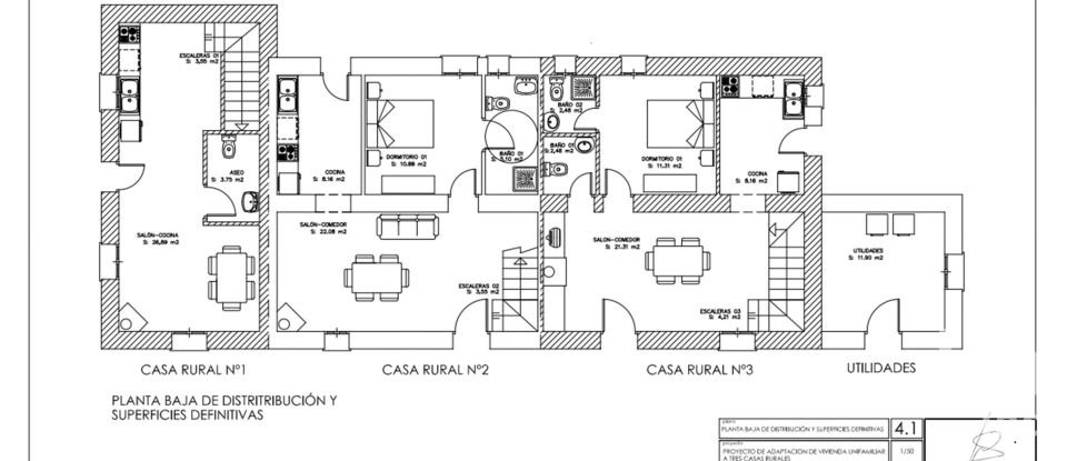 Casa de camp 8 habitacions de 400 m² a Taberno (04692)