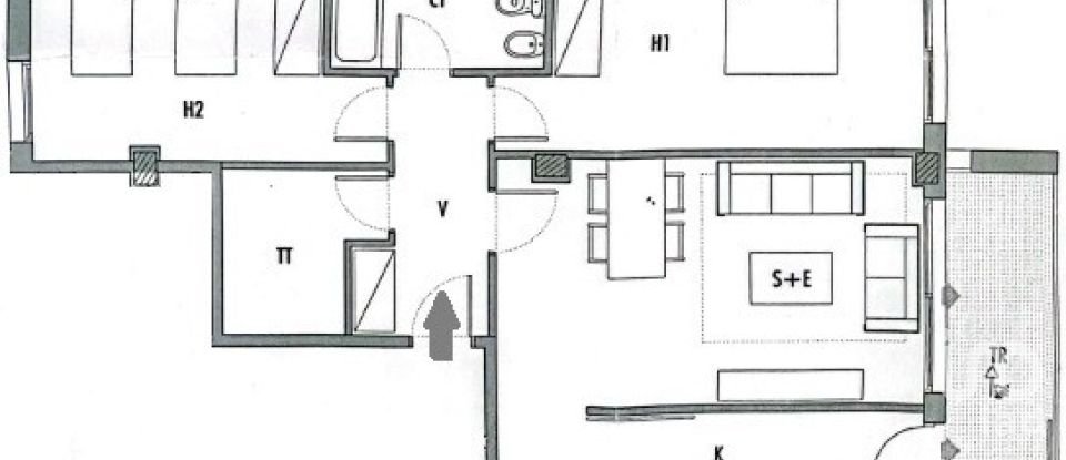 Pis 2 habitacions de 101 m² a Santa Coloma de Gramenet (08921)