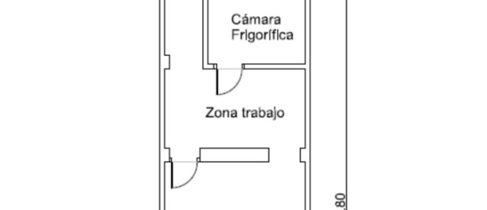 Botiga / Local comercial de 80 m² a Badalona (08915)