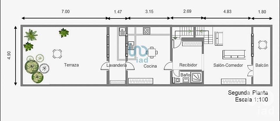 Maison 4 chambres de 181 m² à Castellbell i el Vilar (08296)